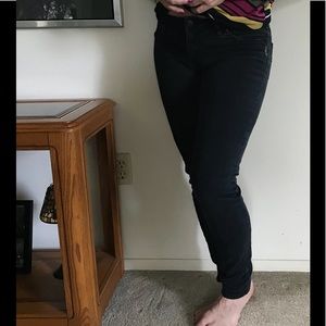 Silver Suki Jeggings Black